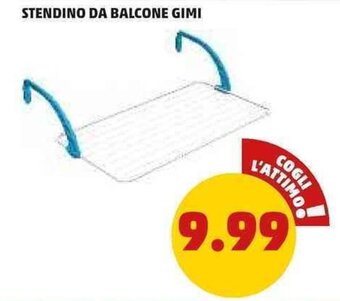 PENNY Stendino da balcone Gimi offerta
