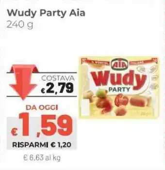 Coop Aia Wudy Party 240g offerta