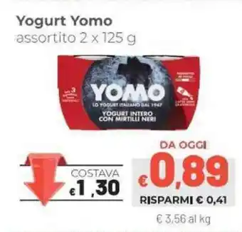 Coop Yomo Yogurt 2x125g offerta