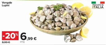Carrefour Market Vongole Lupini offerta