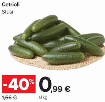 Carrefour Market Cetrioli offerta