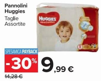Carrefour Market Huggies Pannolini offerta