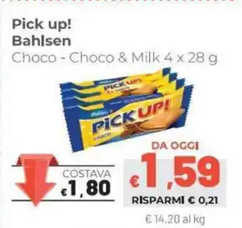 Coop Bahlsen Pick up! 4x28g offerta