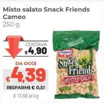 Coop Cameo Snack Friends Misto Salato 250g offerta