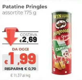 Coop Pringles Patatine 175g offerta