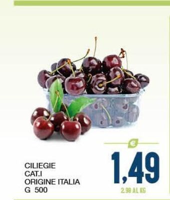 Ciliegie cat i origine italia g 500