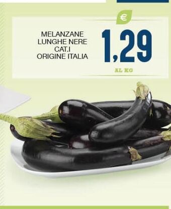 SeBón Supermercati Melanzane lunghe nere cat i origine italia offerta