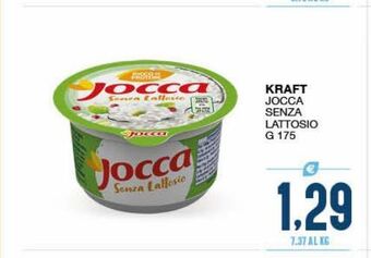 SeBón Supermercati Kraft jocca senza lattosio g 175 offerta