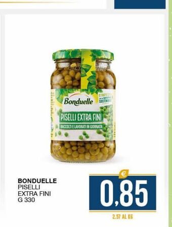 SeBón Supermercati Bonduelle piselli extra fini g 330 offerta