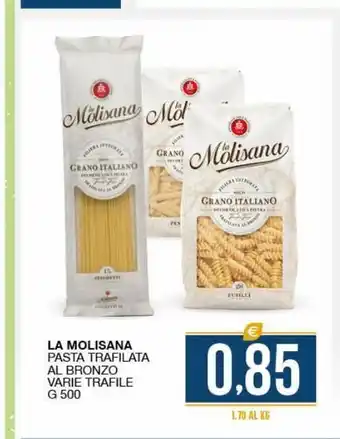 SeBón Supermercati La molisana pasta trafilata al branzo vari trafile g 500 offerta