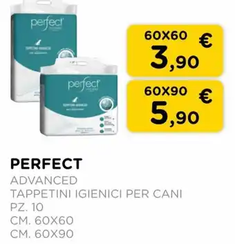 Arcaplanet Perfect Advanced tappetini igienici per cani 10 pz 60x60 cm offerta