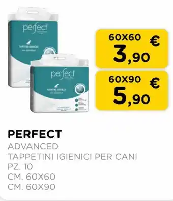 Arcaplanet Perfect Advanced tappetini igienici per cani 10 pz 60x90 cm offerta