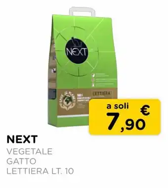 Arcaplanet Next Vegetale gatto lettiera 10 lt offerta