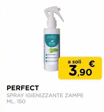 Arcaplanet Perfect Spray Igienizzante zampe 150 ml offerta