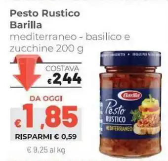 Coop Barilla Pesto Rustico 200g offerta