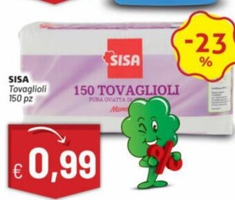 Quick Sisa Sisa Tovaglioli 150 pz offerta