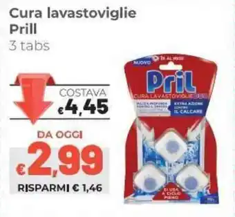 Coop Prill Cura lavastoviglie 3 tabs offerta
