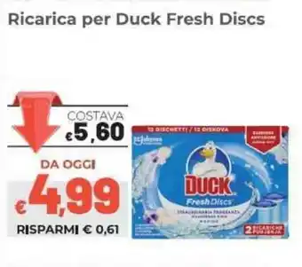 Coop Duck Fresh Discs Ricarica offerta