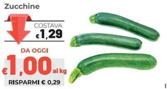 Coop Zucchine offerta