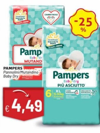 Pampers Pannolini/Mutandino Baby Dry