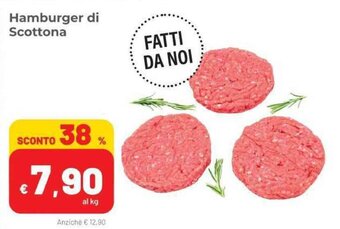 Coop Hamburger di Scottona offerta