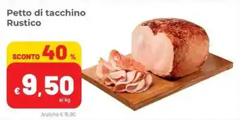 Coop Petto di tacchino Rustico offerta