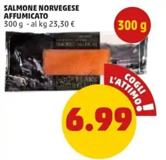 PENNY Salmone Norvegese Affumicato 300 g offerta