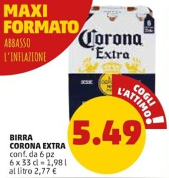 PENNY Corona Extra Birra 6 pz 1,98 l offerta