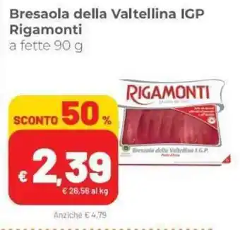 Coop Rigamonti Bresaola della Valtellina IGP 90g offerta