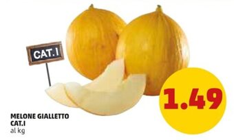 PENNY Melone Gialletto Cat. I offerta