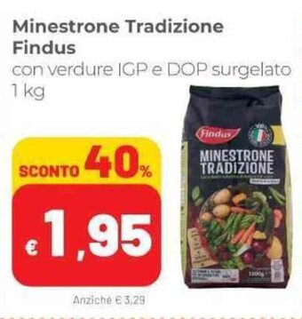 Coop Findus Minestrone Tradizione 1kg offerta