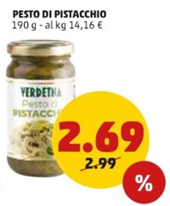 Pesto Di Pistacchio 190 g