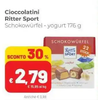Coop Ritter Sport Cioccolatini 176g offerta