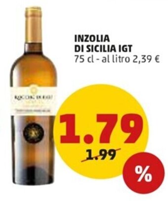 PENNY Inzolia Di Sicilia IGT 75 cl offerta
