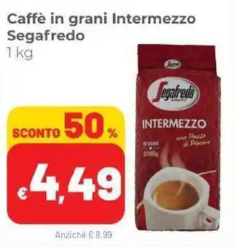 Coop Segafredo Intermezzo Caffè in grani 1kg offerta
