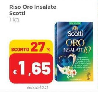 Coop Scotti Riso Oro Insalate 1kg offerta