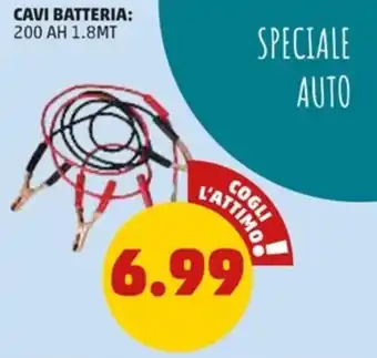 Cavi Batteria 200 AH 1.8 MT