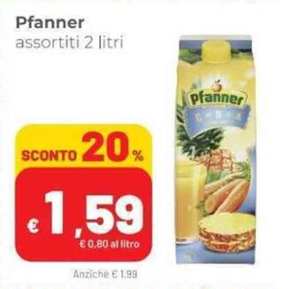 Pfanner 2 litri