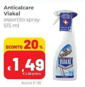 Coop Viakal Anticalcare 515ml offerta