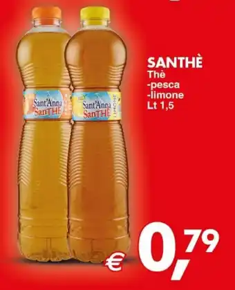 SanThè Thè pesca - limone Lt 1,5