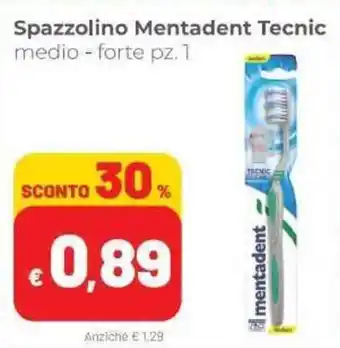 Coop Mentadent Tecnic Spazzolino 1pz offerta
