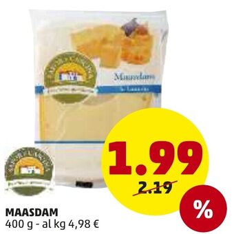 PENNY Maasdam 400g offerta