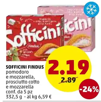 PENNY Findus Sofficini 5pz 332,5g offerta