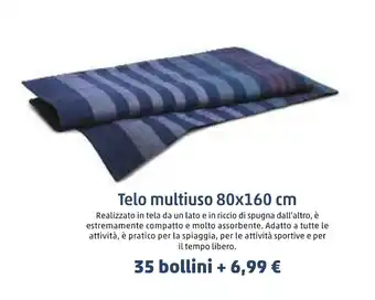 PENNY Telo multiuso 80x160cm offerta