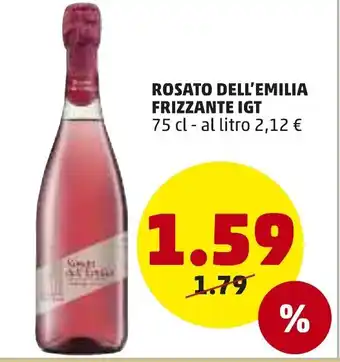 PENNY Rosato Dell'Emilia Frizzante IGT 75cl offerta