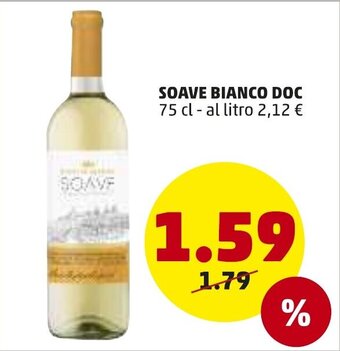 PENNY Soave Bianco DOC 75cl offerta