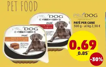 PENNY ProDog Patè per Cane 300g offerta