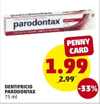 PENNY Parodontax Dentifricio 75ml offerta