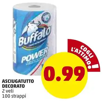 PENNY Buffalo Asciugatutto Decorato offerta