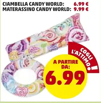 PENNY Materassino Candy World offerta